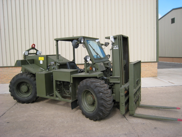 Entwistle Rough Terrain Forklift - Govsales of ex military vehicles for sale, mod surplus